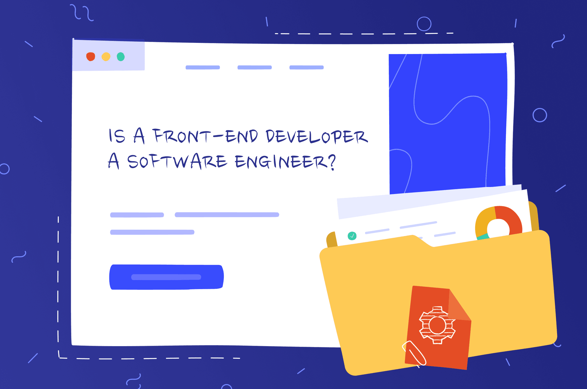 Is a front-end developer a software engineer?